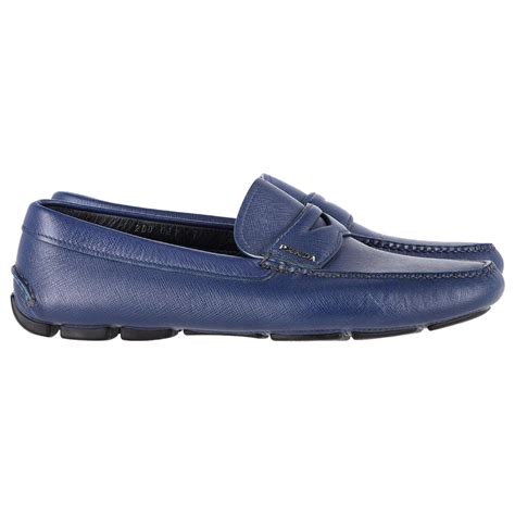 prada logo penny loafers